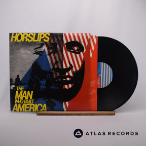 Horslips The Man Who Built America LP Vinyl Record - Front Cover & Record