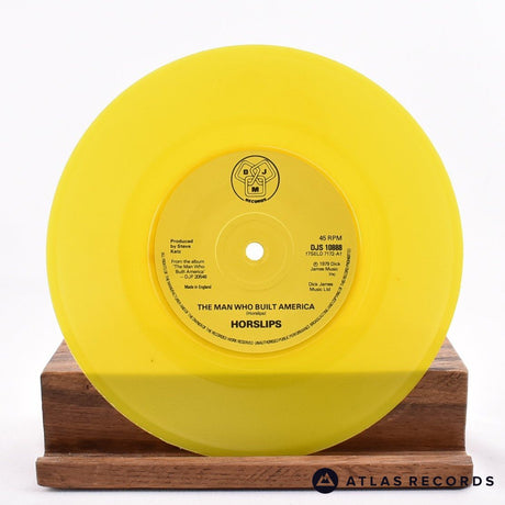 Horslips - The Man Who Built America - Yellow 7" Vinyl Record - VG+/EX