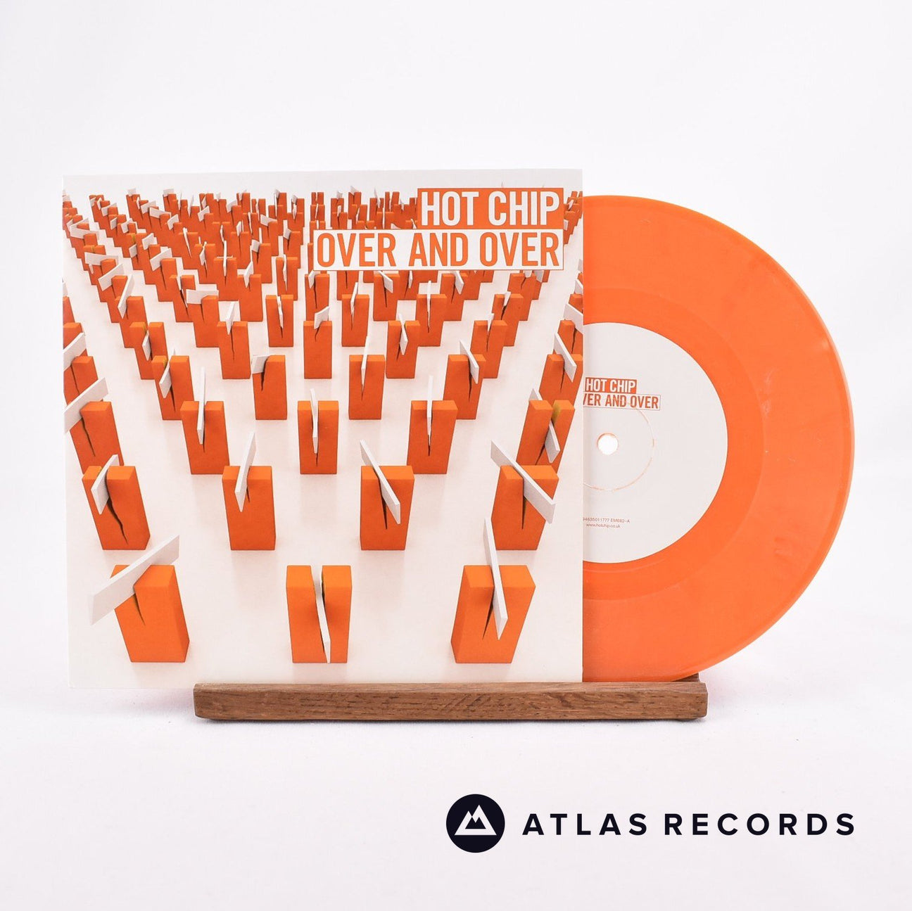 Hot Chip Over And Over 7" Vinyl Record - Front Cover & Record
