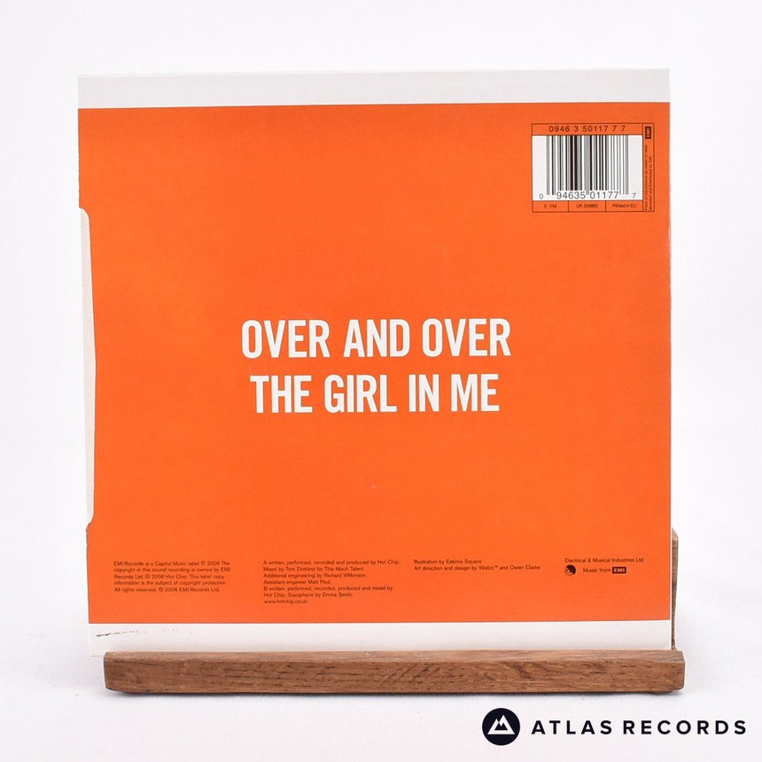 Hot Chip - Over And Over - Orange 7" Vinyl Record - NM/NM