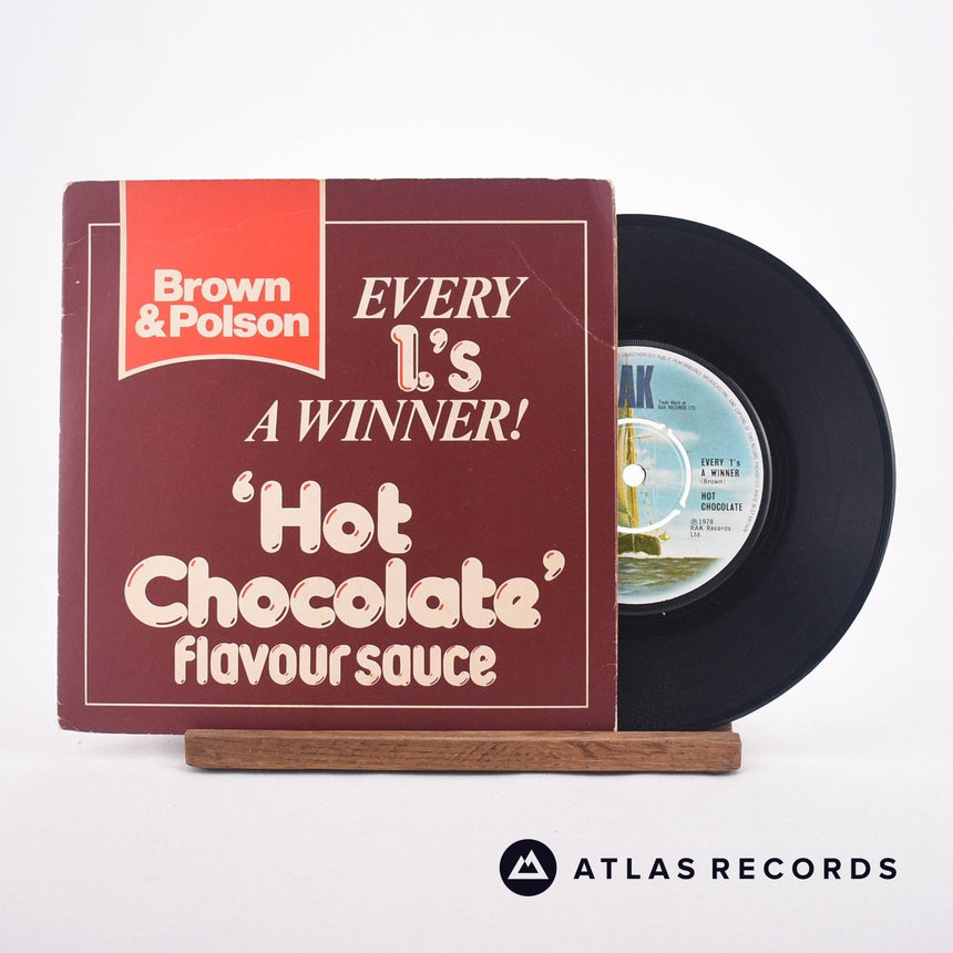 Hot Chocolate Every 1's A Winner 7" Vinyl Record - Front Cover & Record