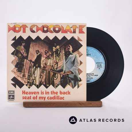 Hot Chocolate Heaven Is In The Back Seat Of My Cadillac 7" Vinyl Record - Front Cover & Record