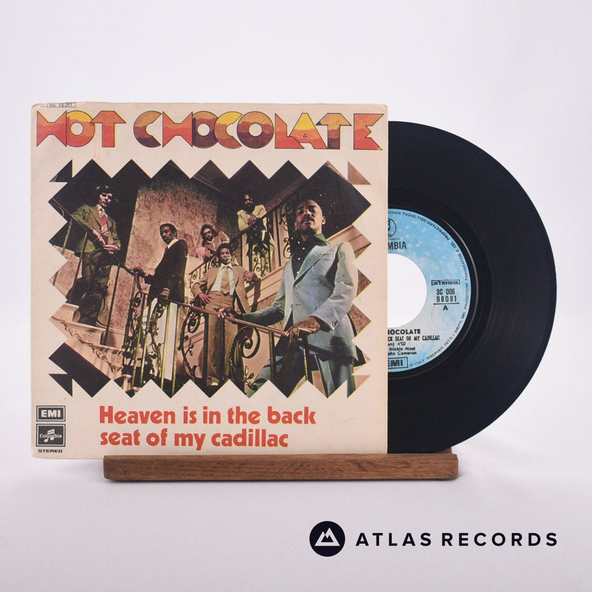 Hot Chocolate Heaven Is In The Back Seat Of My Cadillac 7" Vinyl Record - Front Cover & Record