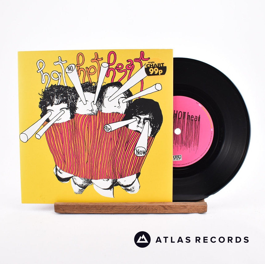 Hot Hot Heat No, Not Now 7" Vinyl Record - Front Cover & Record
