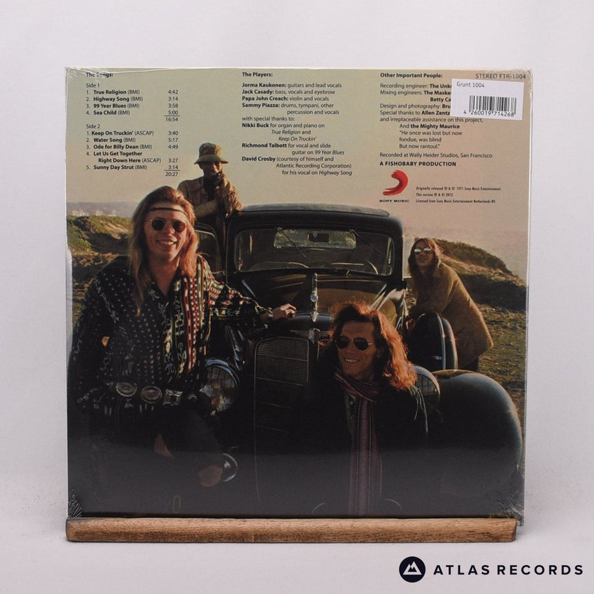 Hot Tuna - Burgers - 180G Reissue Remastered LP Vinyl Record - NEW