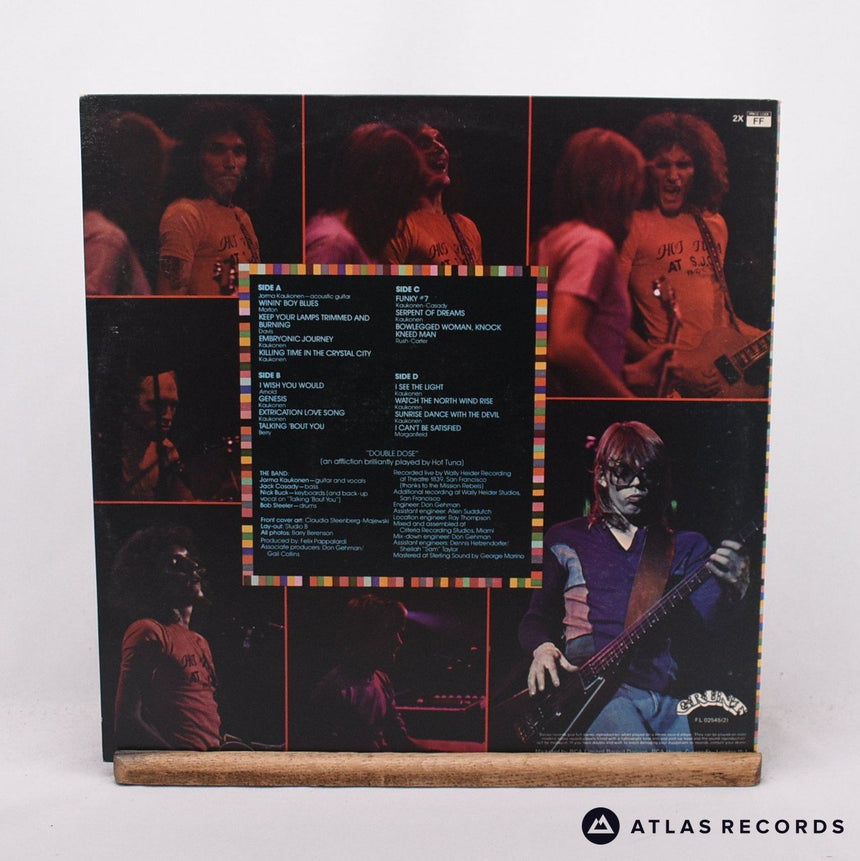 Hot Tuna - Double Dose - 2 x LP Vinyl Record - EX/EX