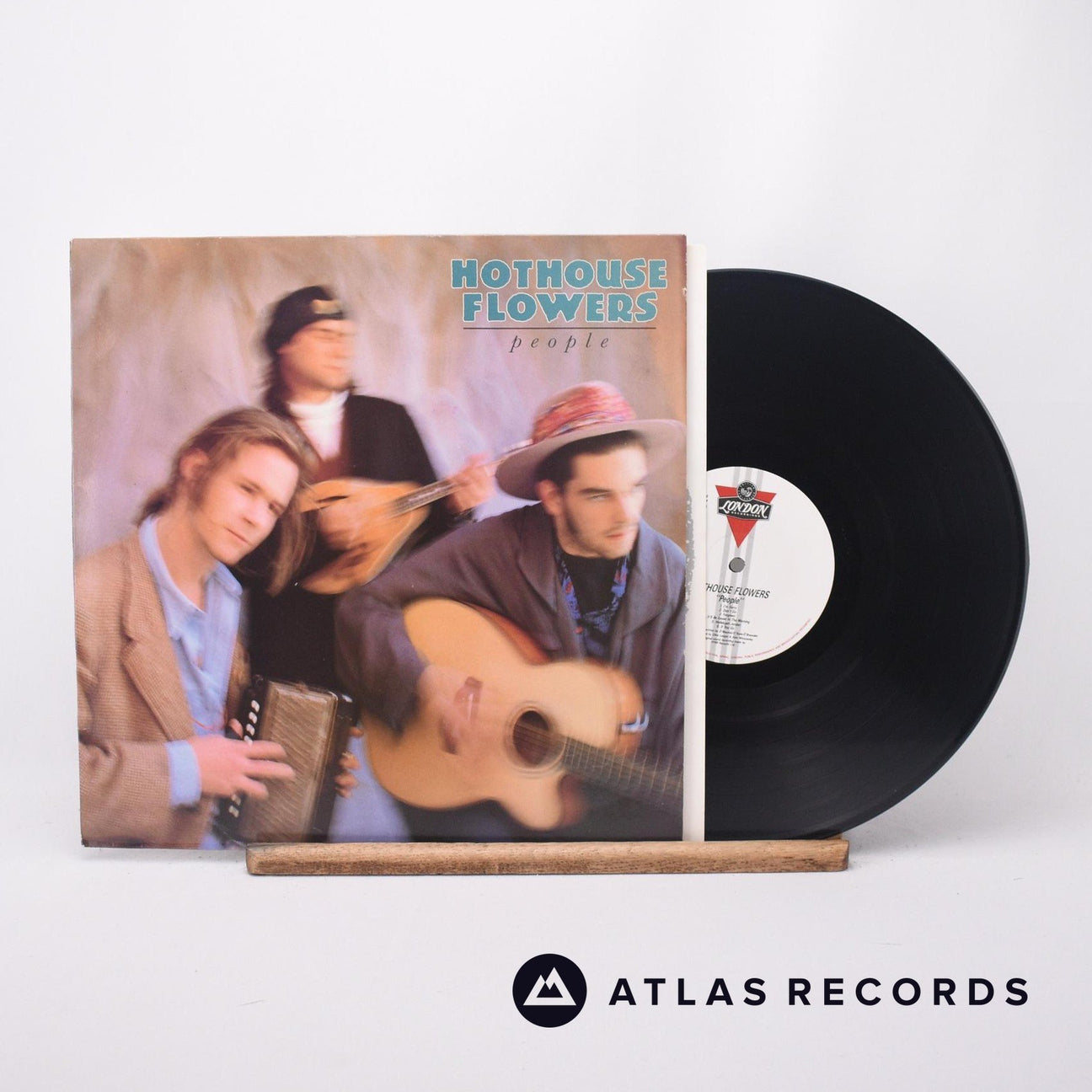 Hothouse Flowers People LP Vinyl Record - Front Cover & Record