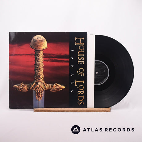 House Of Lords Sahara LP Vinyl Record - Front Cover & Record