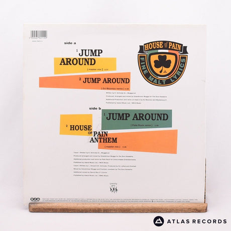 House Of Pain - Jump Around - Reissue 12" Vinyl Record - EX/VG