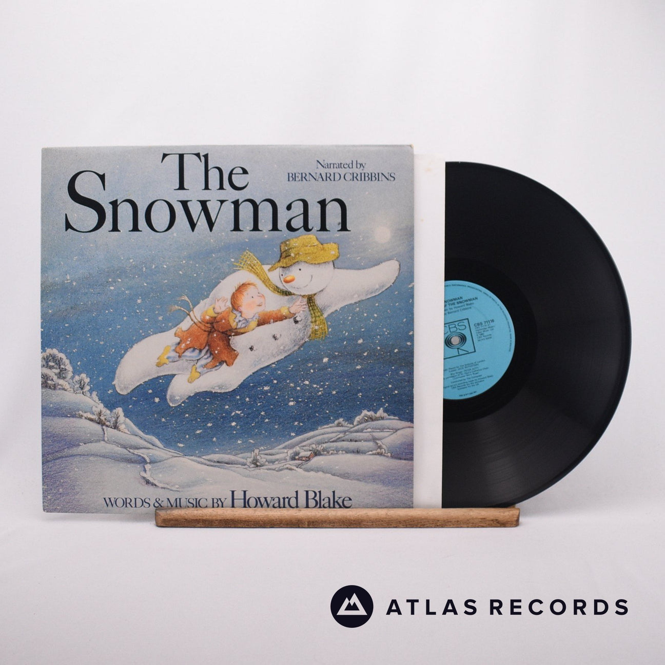 Howard Blake The Snowman LP Vinyl Record - Front Cover & Record