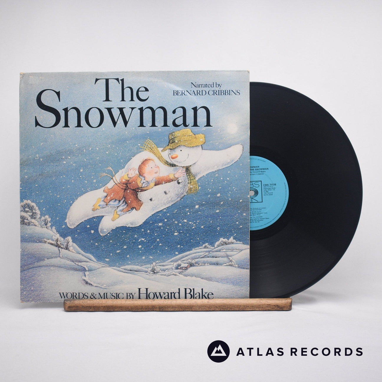 Howard Blake The Snowman LP Vinyl Record - Front Cover & Record