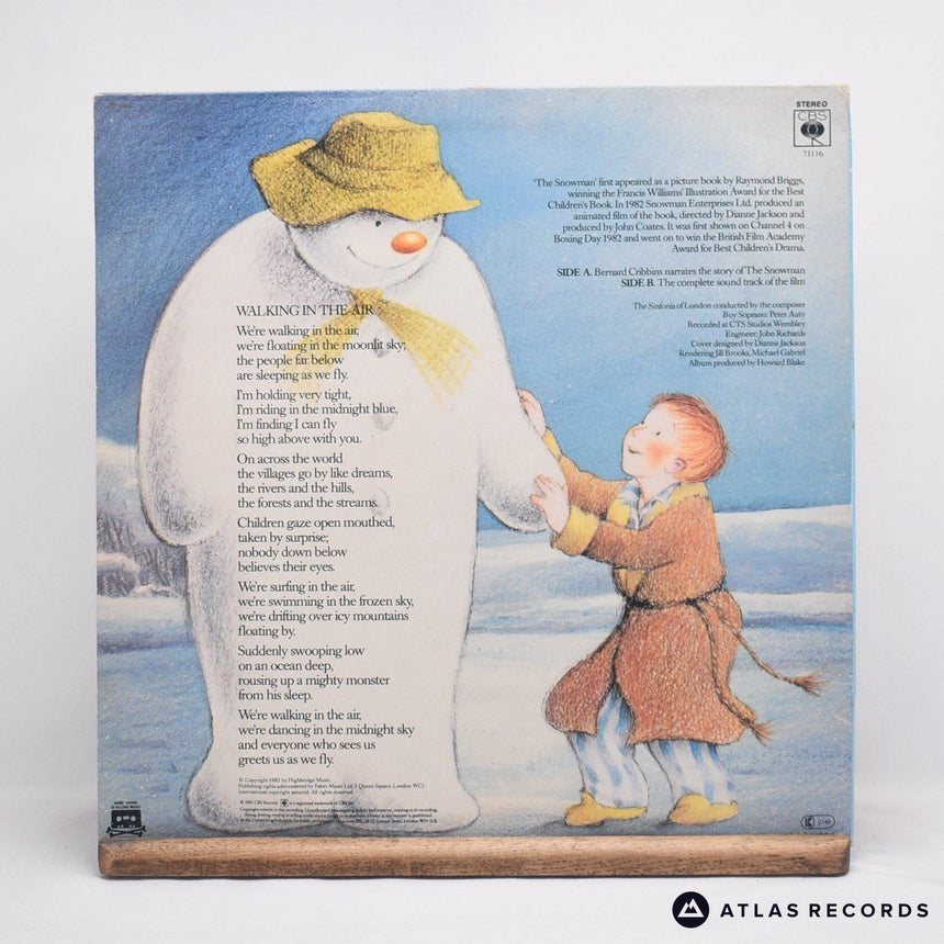 Howard Blake - The Snowman - Gatefold LP Vinyl Record - VG+/VG+