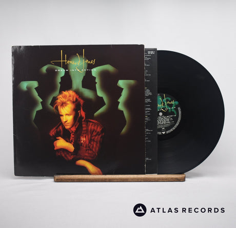 Howard Jones Dream Into Action LP Vinyl Record - Front Cover & Record
