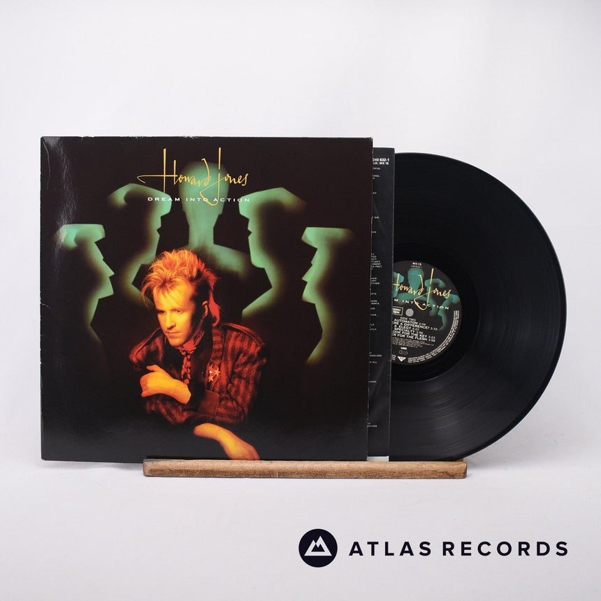 Howard Jones Dream Into Action LP Vinyl Record - Front Cover & Record