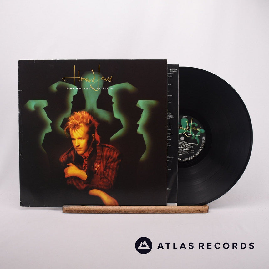 Howard Jones Dream Into Action LP Vinyl Record - Front Cover & Record