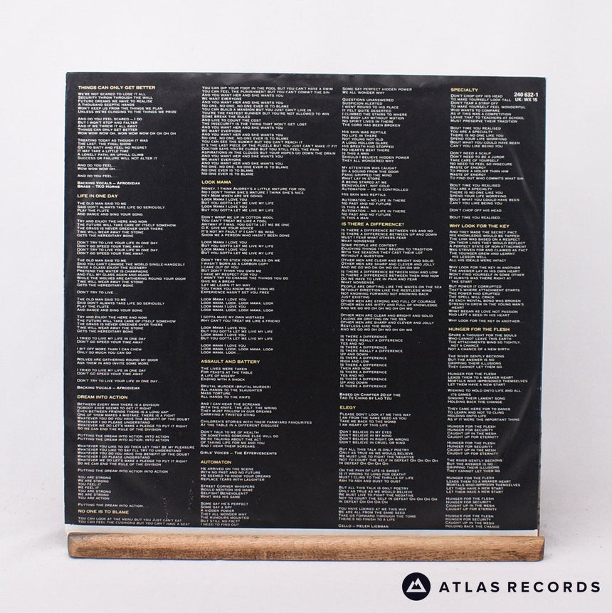 Howard Jones - Dream Into Action - LP Vinyl Record - VG+/EX