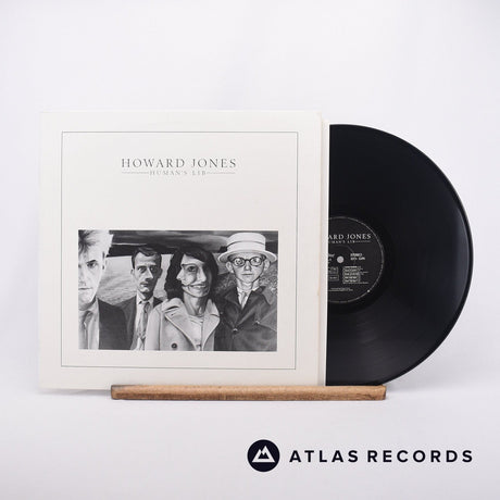 Howard Jones Human's Lib LP Vinyl Record - Front Cover & Record