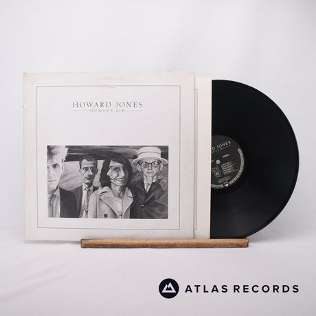 Howard Jones Human's Lib LP Vinyl Record - Front Cover & Record