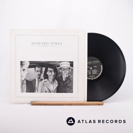 Howard Jones Human's Lib LP Vinyl Record - Front Cover & Record