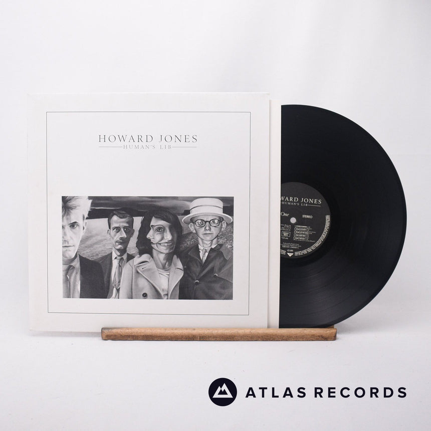 Howard Jones Human's Lib LP Vinyl Record - Front Cover & Record