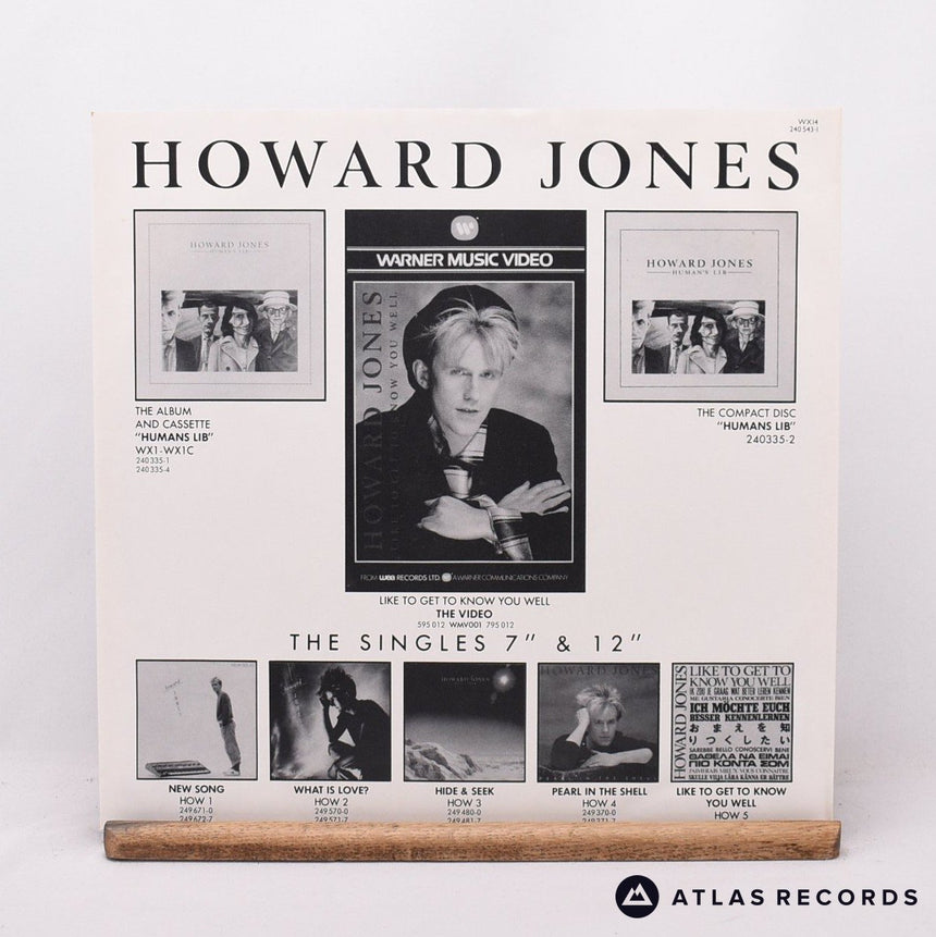 Howard Jones - The 12" Album - LP Vinyl Record - EX/EX