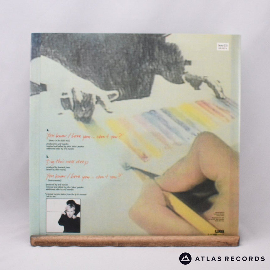 Howard Jones - You Know I Love You... Don't You? - 12" Vinyl Record - EX/EX