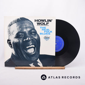 Howlin' Wolf The Real Folk Blues LP Vinyl Record - Front Cover & Record