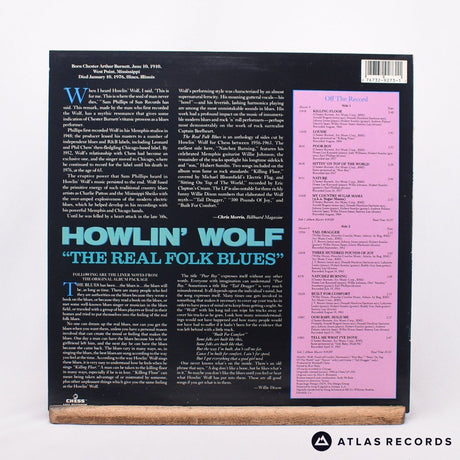 Howlin' Wolf - The Real Folk Blues - Reissue LP Vinyl Record - VG+/EX