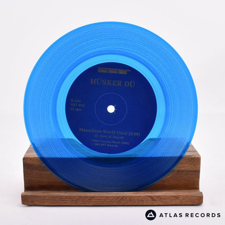 Hüsker Dü - Eight Miles High - Blue Translucent Repress 7" Vinyl Record - NM/NM