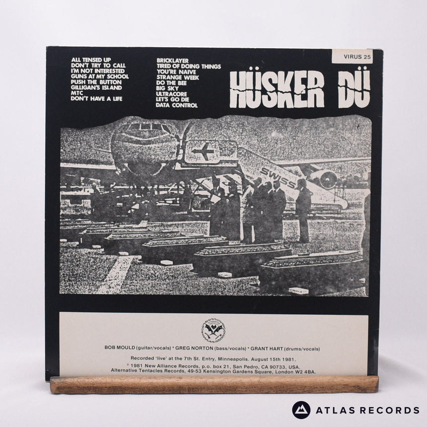 Hüsker Dü - Land Speed Record - Mpo Porky A1 B1 LP Vinyl Record - VG+/EX