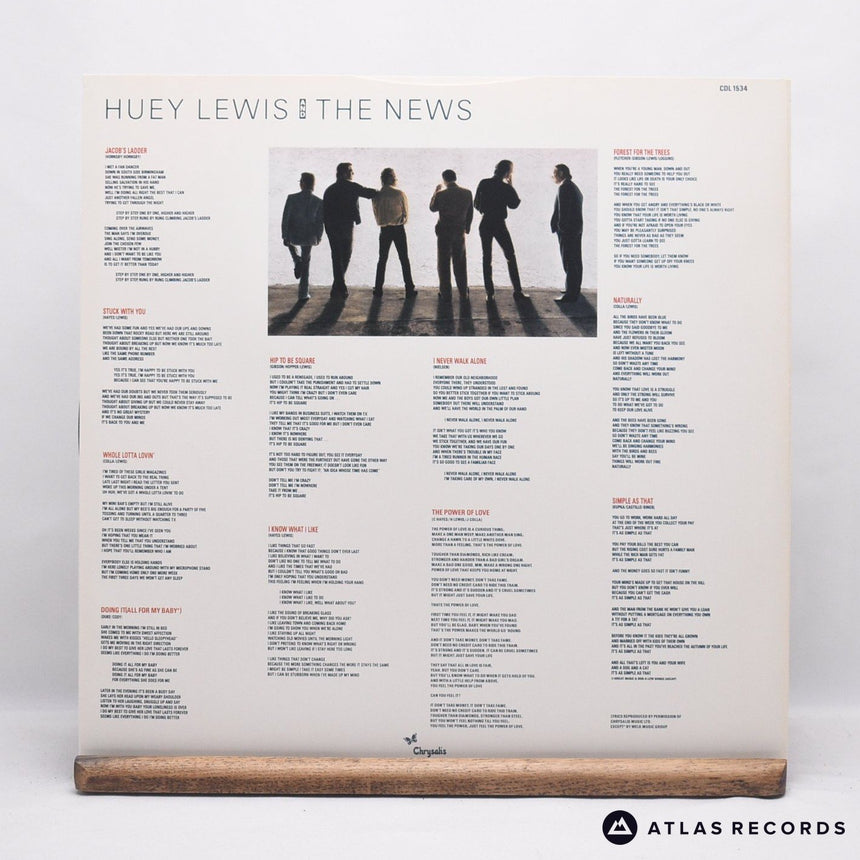 Huey Lewis & The News - Fore! - LP Vinyl Record - NM/EX