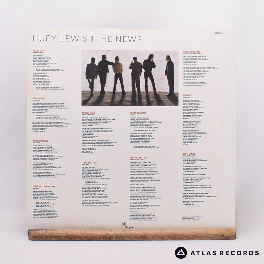 Huey Lewis & The News - Fore! - LP Vinyl Record - EX/VG+