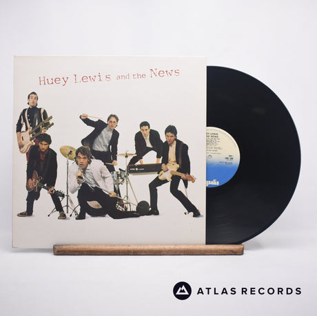 Huey Lewis & The News Huey Lewis And The News LP Vinyl Record - Front Cover & Record