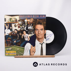 Huey Lewis & The News Sports LP Vinyl Record - Front Cover & Record