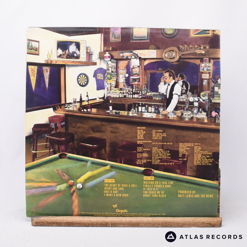 Huey Lewis & The News - Sports - LP Vinyl Record - VG+/EX