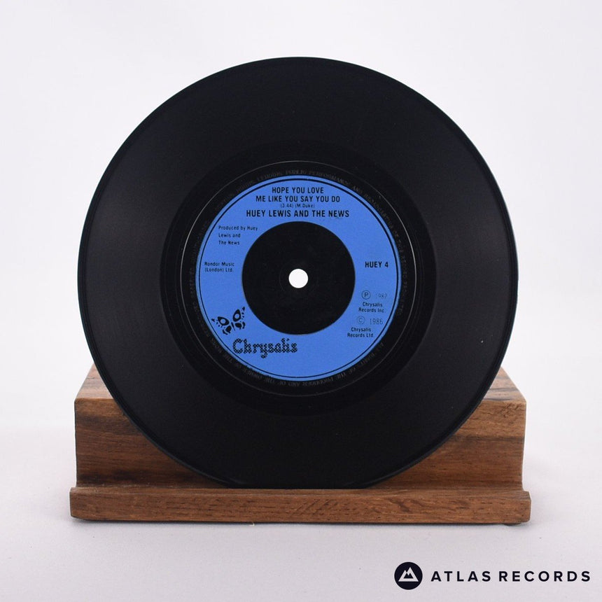 Huey Lewis & The News - The Heart Of Rock & Roll - 7" Vinyl Record - EX/VG+