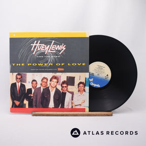 Huey Lewis & The News The Power Of Love 12" Vinyl Record - Front Cover & Record
