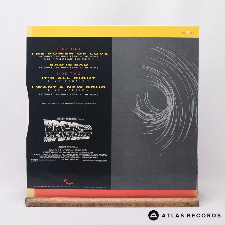 Huey Lewis & The News - The Power Of Love - 12" Vinyl Record - EX/EX