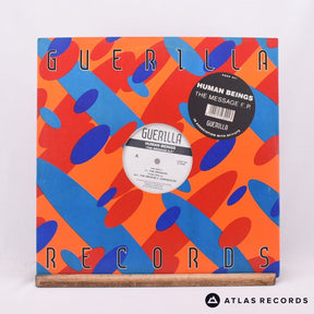Human Beings The Message EP 12" Vinyl Record - Front Cover & Record