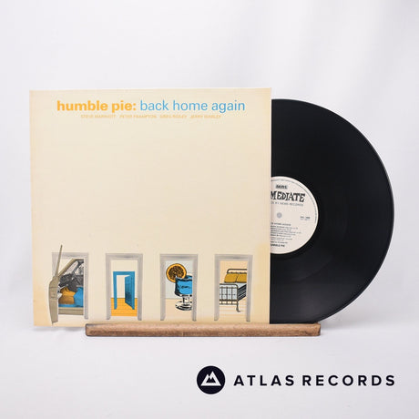 Humble Pie Back Home Again LP Vinyl Record - Front Cover & Record