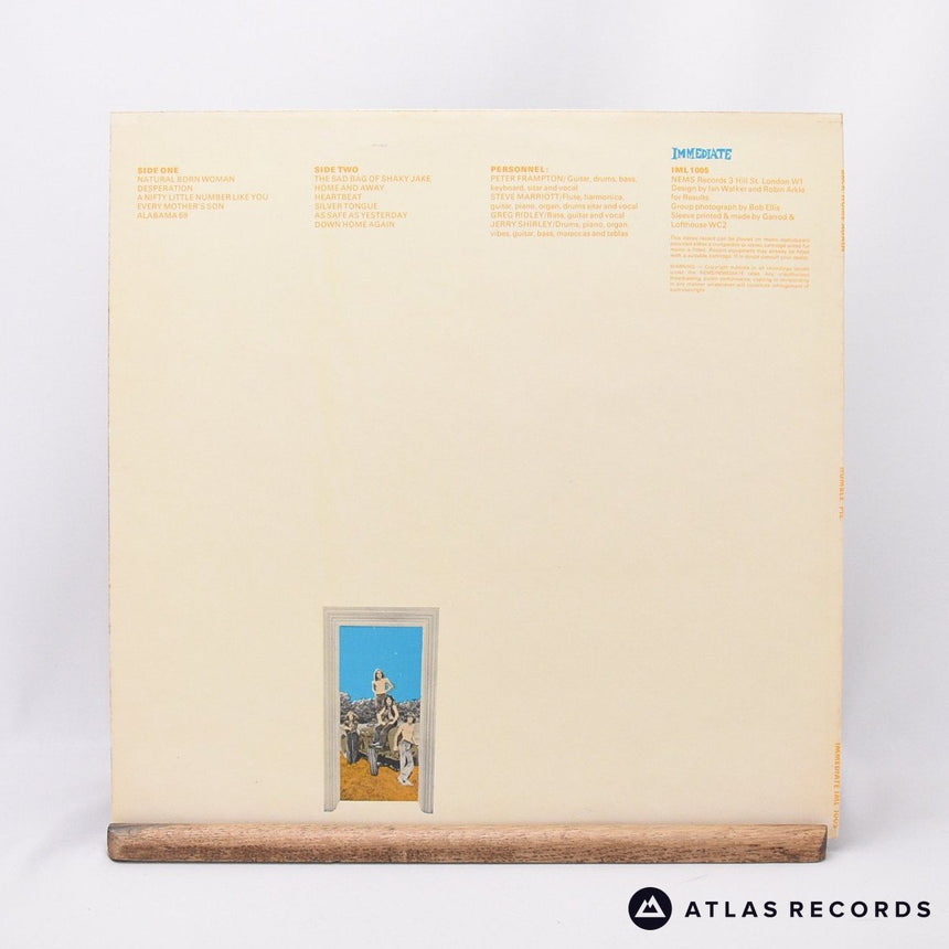 Humble Pie - Back Home Again - LP Vinyl Record - VG+/EX