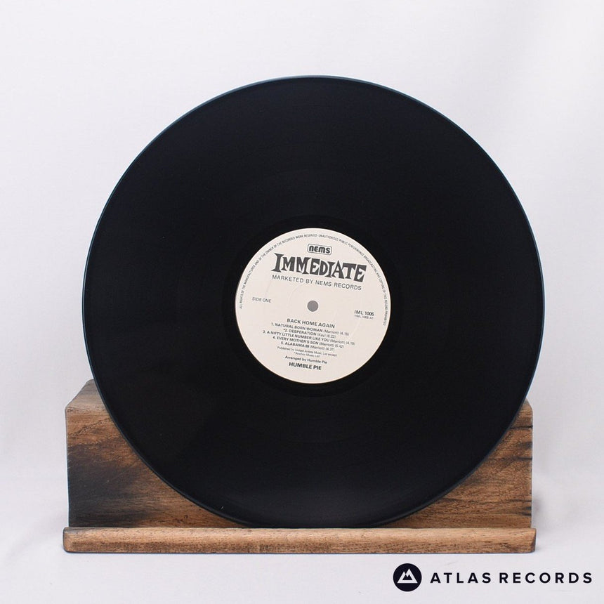 Humble Pie - Back Home Again - LP Vinyl Record - VG+/EX