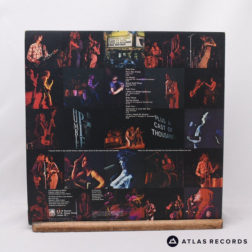Humble Pie - Rockin' The Fillmore - A-1 B-1 C-1 D-1 2 x LP Vinyl Record - EX/VG+