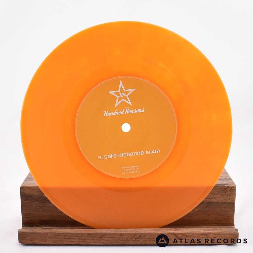 Hundred Reasons - Falter - Orange Numbered 7" Vinyl Record - EX/EX
