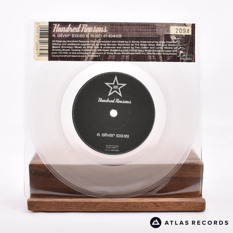 Hundred Reasons Silver 7" Vinyl Record - Front Cover & Record