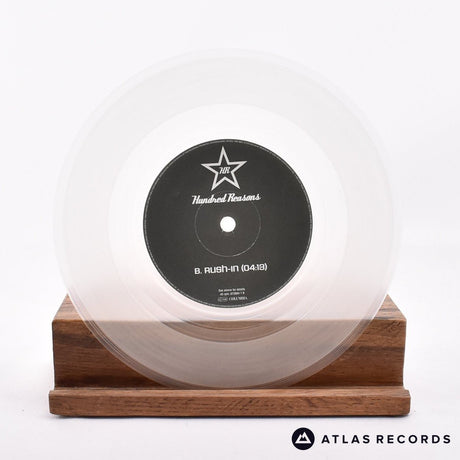 Hundred Reasons - Silver - Clear Numbered 7" Vinyl Record - NM/VG+