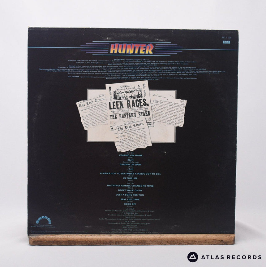 Hunter - Hunter - LP Vinyl Record - VG+/EX