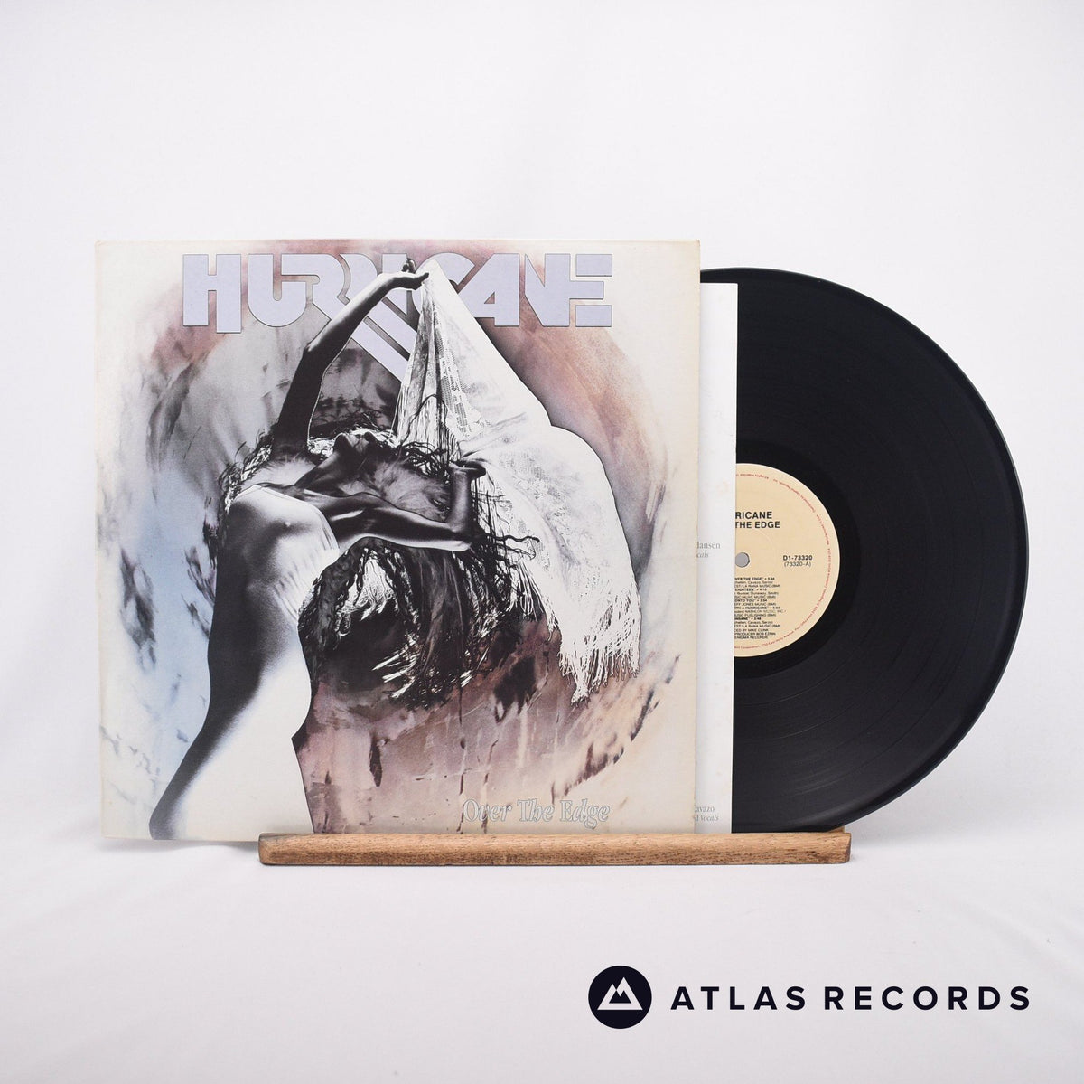 Hurricane Over The Edge LP Vinyl Record - Front Cover & Record