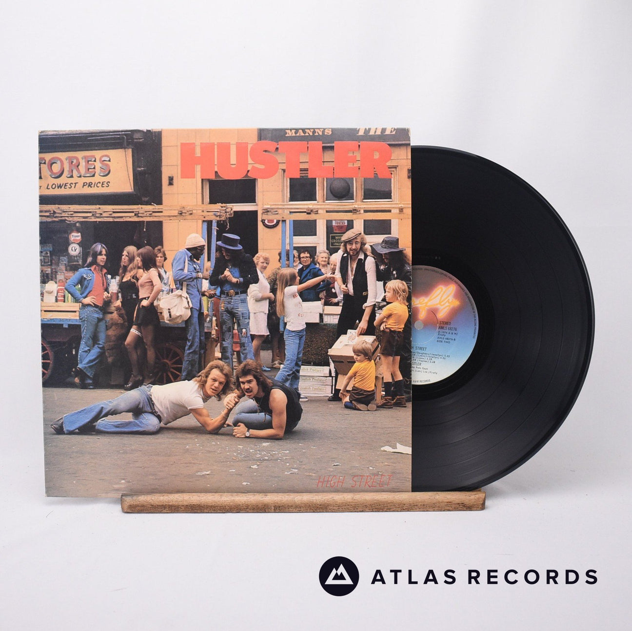 Hustler High Street LP Vinyl Record - Front Cover & Record