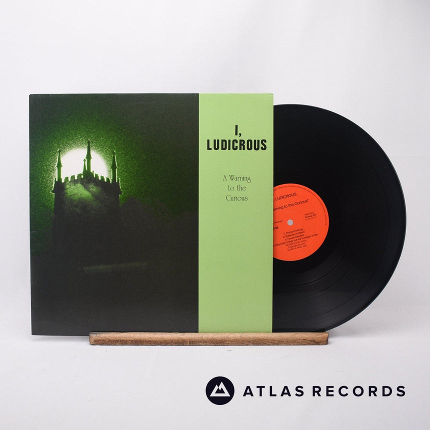 I, Ludicrous A Warning To The Curious LP Vinyl Record - Front Cover & Record